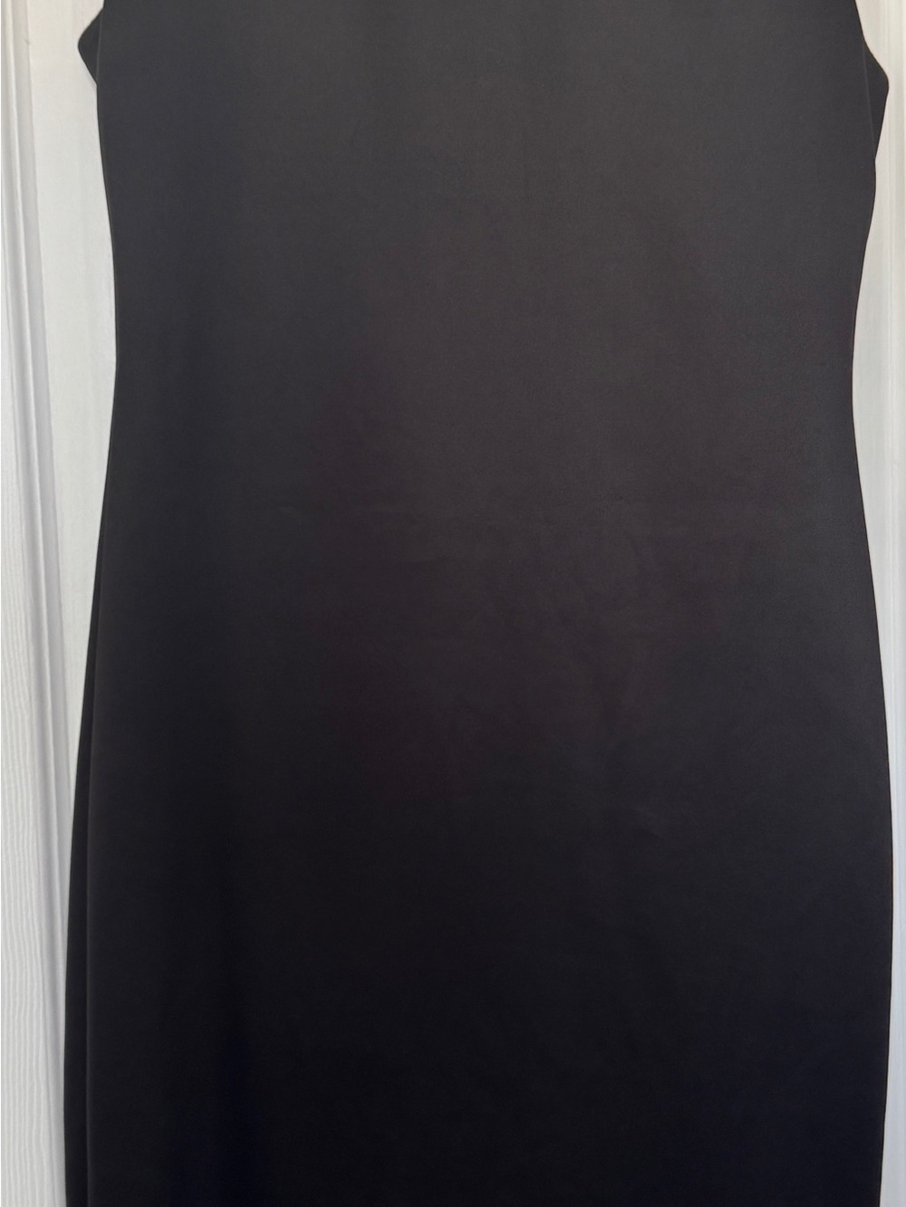connected apparel Black Midi Dress